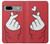 W3701 Mini Heart Love Sign Case Cover Custodia e Flip Case per Google Pixel 7a