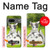 W3795 Kitten Cat Playful Siberian Husky Dog Paint Case Cover Custodia e Flip Case per Google Pixel 7a