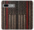 W3804 Fire Fighter Metal Red Line Flag Graphic Case Cover Custodia e Flip Case per Google Pixel 7a
