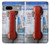 W3925 Collage Vintage Pay Phone Case Cover Custodia e Flip Case per Google Pixel 7a