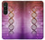 W2573 Dna Genetic Code Case Cover Custodia e Flip Case per Sony Xperia 1 V