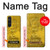 W2618 One Kilo Gold Bar Case Cover Custodia e Flip Case per Sony Xperia 1 V