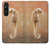 W2674 Seahorse Skeleton Fossil Case Cover Custodia e Flip Case per Sony Xperia 1 V