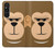 W2721 Cute Grumpy Monkey Cartoon Case Cover Custodia e Flip Case per Sony Xperia 1 V W2721 Cute Grumpy Monkey Cartoon Case Cover Custodia e Flip Case per Sony Xperia 1 V