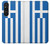 W3102 Flag of Greece Case Cover Custodia e Flip Case per Sony Xperia 1 V