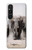 W3142 African Elephant Case Cover Custodia e Flip Case per Sony Xperia 1 V W3142 African Elephant Case Cover Custodia e Flip Case per Sony Xperia 1 V