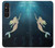 W3250 Mermaid Undersea Case Cover Custodia e Flip Case per Sony Xperia 1 V W3250 Mermaid Undersea Case Cover Custodia e Flip Case per Sony Xperia 1 V