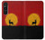 W3513 Deer Sunset Case Cover Custodia e Flip Case per Sony Xperia 1 V