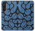W3679 Cute Ghost Pattern Case Cover Custodia e Flip Case per Sony Xperia 1 V