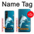 W3878 Dolphin Case Cover Custodia e Flip Case per Sony Xperia 1 V