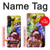 W3914 Colorful Nebula Astronaut Suit Galaxy Case Cover Custodia e Flip Case per Sony Xperia 1 V