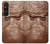 W3940 Leather Mad Face Graphic Paint Case Cover Custodia e Flip Case per Sony Xperia 1 V