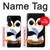 W2631 Cute Baby Penguin Case Cover Custodia e Flip Case per Sony Xperia 10 V