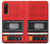 W3204 Red Cassette Recorder Graphic Case Cover Custodia e Flip Case per Sony Xperia 10 V