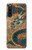 W3541 Dragon Cloud Painting Case Cover Custodia e Flip Case per Sony Xperia 10 V