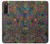 W3815 Psychedelic Art Case Cover Custodia e Flip Case per Sony Xperia 10 V