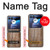 W0599 Wood Graphic Printed Case Cover Custodia e Flip Case per Motorola Razr 40 Ultra