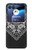 W3363 Bandana Black Pattern Case Cover Custodia e Flip Case per Motorola Razr 40 Ultra