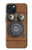 W3146 Antique Wall Retro Dial Phone Case Cover Custodia e Flip Case per iPhone 15