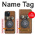 W3146 Antique Wall Retro Dial Phone Case Cover Custodia e Flip Case per iPhone 15