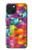 W3477 Abstract Diamond Pattern Case Cover Custodia e Flip Case per iPhone 15
