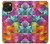 W3477 Abstract Diamond Pattern Case Cover Custodia e Flip Case per iPhone 15
