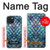 W3809 Mermaid Fish Scale Case Cover Custodia e Flip Case per iPhone 15