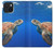W3898 Sea Turtle Case Cover Custodia e Flip Case per iPhone 15