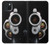 W1109 Smile Bullet Gun Case Cover Custodia e Flip Case per iPhone 15 Plus