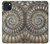 W1788 Ammonite Fossil Case Cover Custodia e Flip Case per iPhone 15 Plus