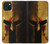 W2439 Warrior Spartan Helmet Case Cover Custodia e Flip Case per iPhone 15 Plus