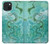 W2653 Dragon Green Turquoise Stone Graphic Case Cover Custodia e Flip Case per iPhone 15 Plus