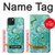 W2653 Dragon Green Turquoise Stone Graphic Case Cover Custodia e Flip Case per iPhone 15 Plus