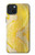 W2713 Yellow Snake Skin Graphic Printed Case Cover Custodia e Flip Case per iPhone 15 Plus