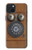 W3146 Antique Wall Retro Dial Phone Case Cover Custodia e Flip Case per iPhone 15 Plus