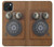 W3146 Antique Wall Retro Dial Phone Case Cover Custodia e Flip Case per iPhone 15 Plus