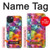 W3477 Abstract Diamond Pattern Case Cover Custodia e Flip Case per iPhone 15 Plus