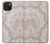 W3580 Mandal Line Art Case Cover Custodia e Flip Case per iPhone 15 Plus