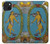 W3746 Tarot Card The World Case Cover Custodia e Flip Case per iPhone 15 Plus