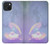 W3823 Beauty Pearl Mermaid Case Cover Custodia e Flip Case per iPhone 15 Plus
