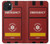 W3957 Emergency Medical Service Case Cover Custodia e Flip Case per iPhone 15 Plus