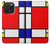 W0157 Composition Red Blue Yellow Case Cover Custodia e Flip Case per iPhone 15 Pro