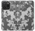 W2186 Gray Camo Camouflage Graphic Printed Case Cover Custodia e Flip Case per iPhone 15 Pro