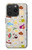W2321 Food and Drink Seamless Case Cover Custodia e Flip Case per iPhone 15 Pro