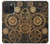 W3442 Clock Gear Case Cover Custodia e Flip Case per iPhone 15 Pro