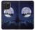 W3508 Xmas Santa Moon Case Cover Custodia e Flip Case per iPhone 15 Pro