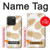 W3718 Seamless Pineapple Case Cover Custodia e Flip Case per iPhone 15 Pro