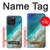 W3920 Abstract Ocean Blue Color Mixed Emerald Case Cover Custodia e Flip Case per iPhone 15 Pro