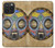 W0965 African Baluba Mask Case Cover Custodia e Flip Case per iPhone 15 Pro Max