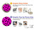 W1850 Pink Leopard Pattern Case Cover Custodia e Flip Case per iPhone 15 Pro Max